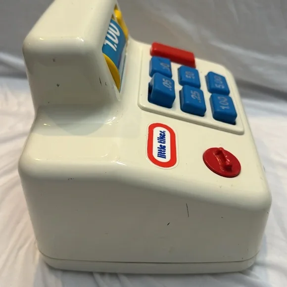 Vintage Little Tikes Cash Register Activity Toy Made In USA - Picture 4 of 5